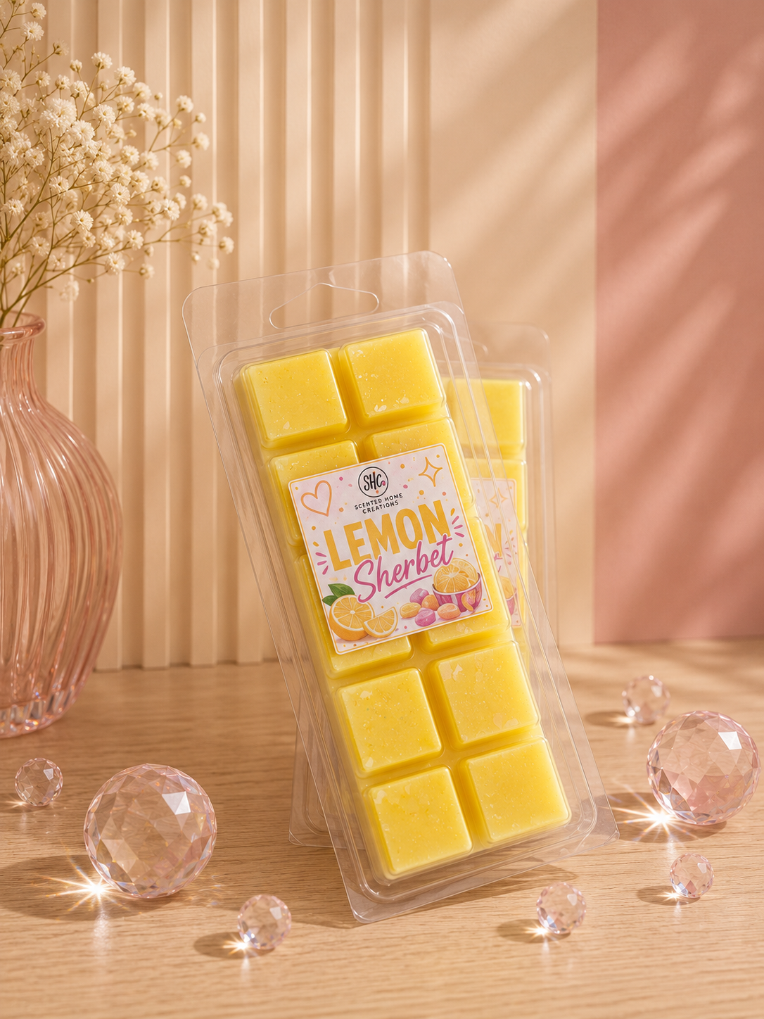 Lemon Sherbet Snap Bar