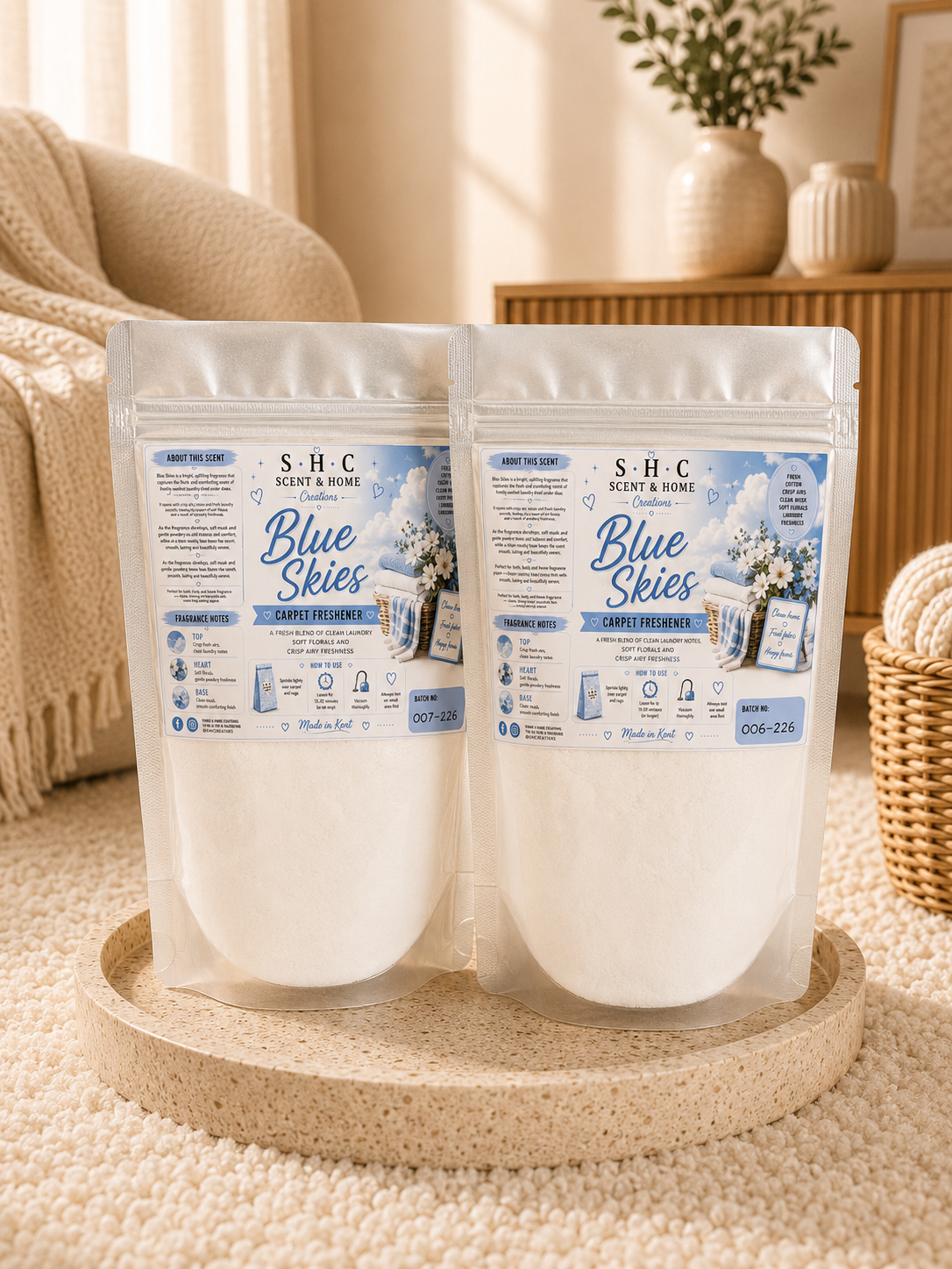 Blue Skies Carpet Freshener
