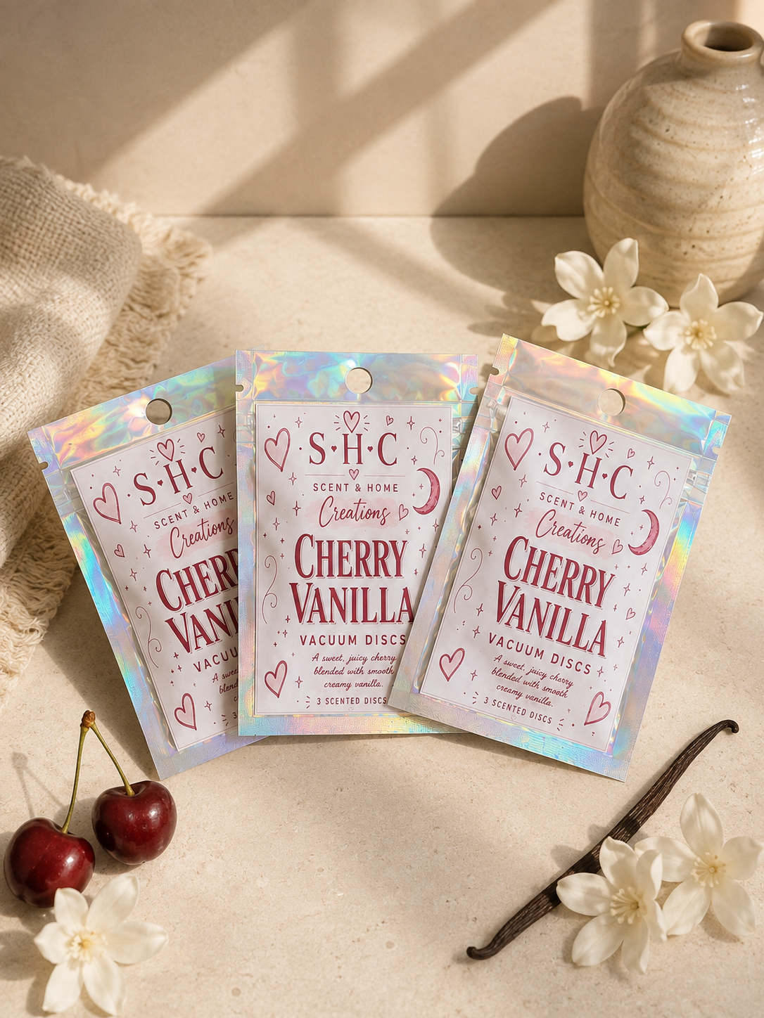 Cherry vanilla Vacuum Discs