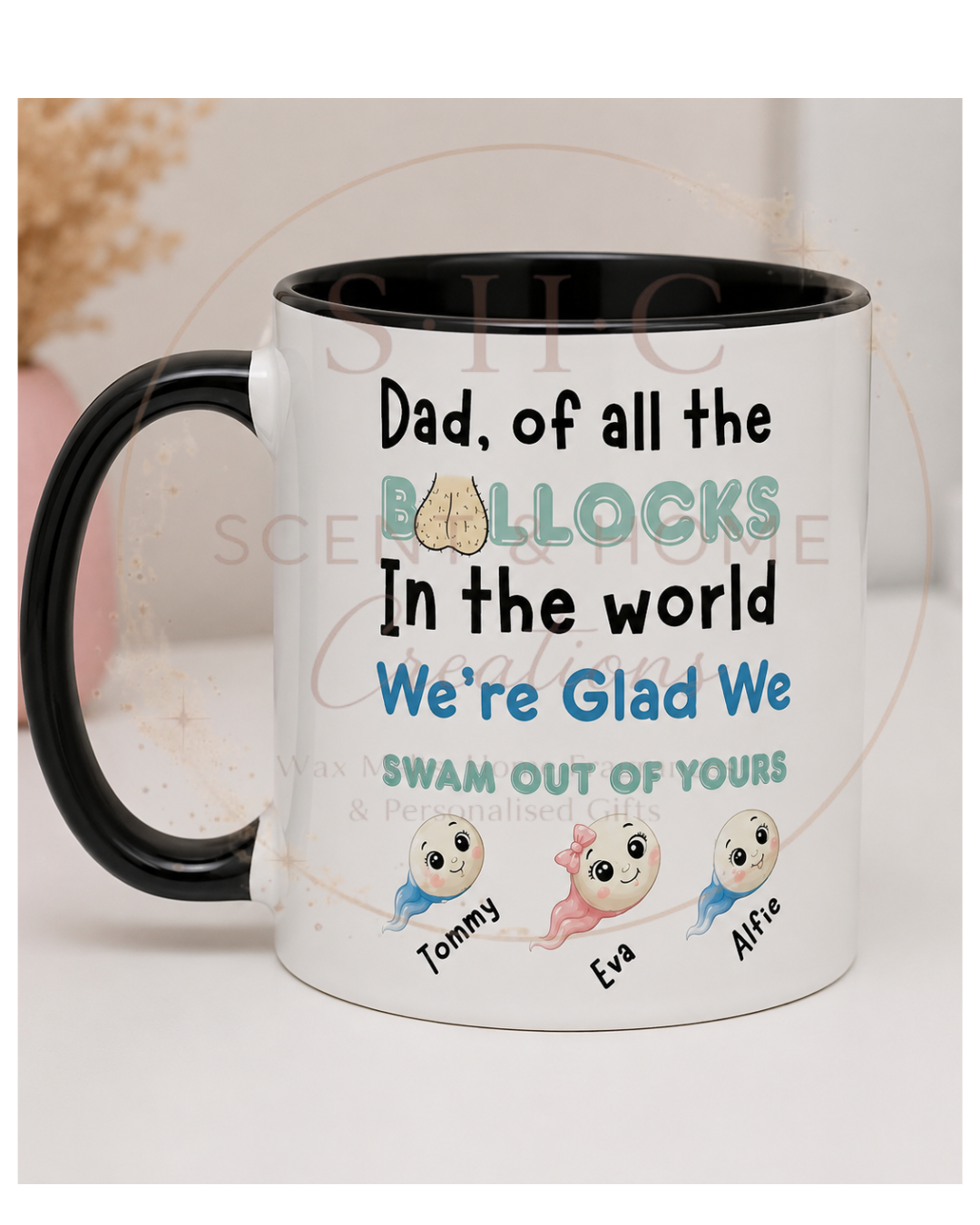 Dad's Ballocks Mug