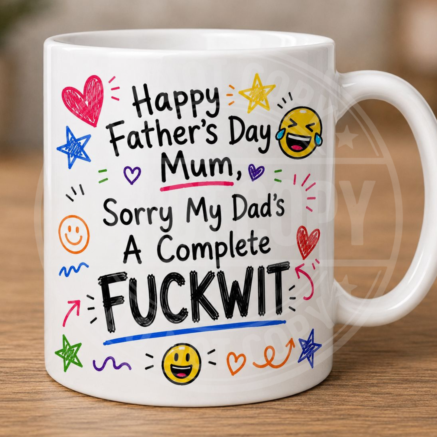 Father's Day Fuckwit Mug