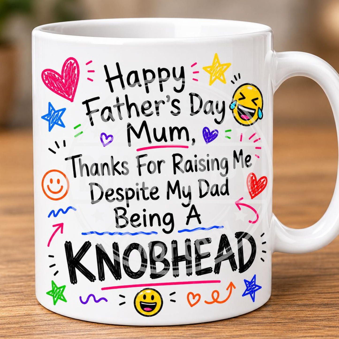 Father's Day Knobhead Mug