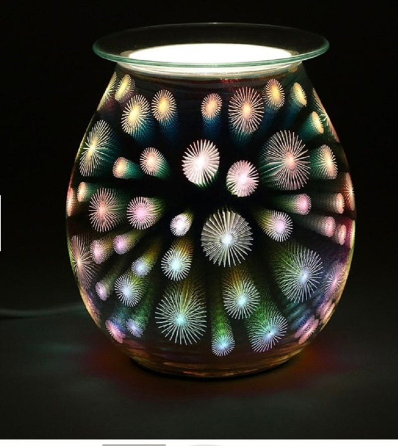 3D STARBURST LIGHT UP ELECTRIC BURNER