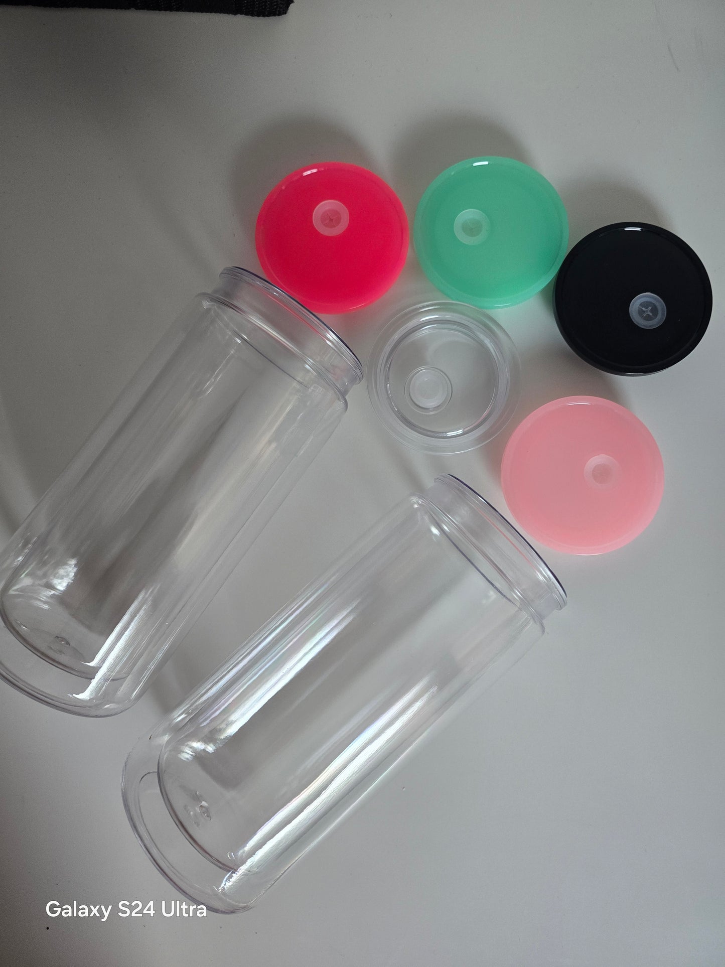 16 OZ ACRYLIC SNOWGLOBE CUP