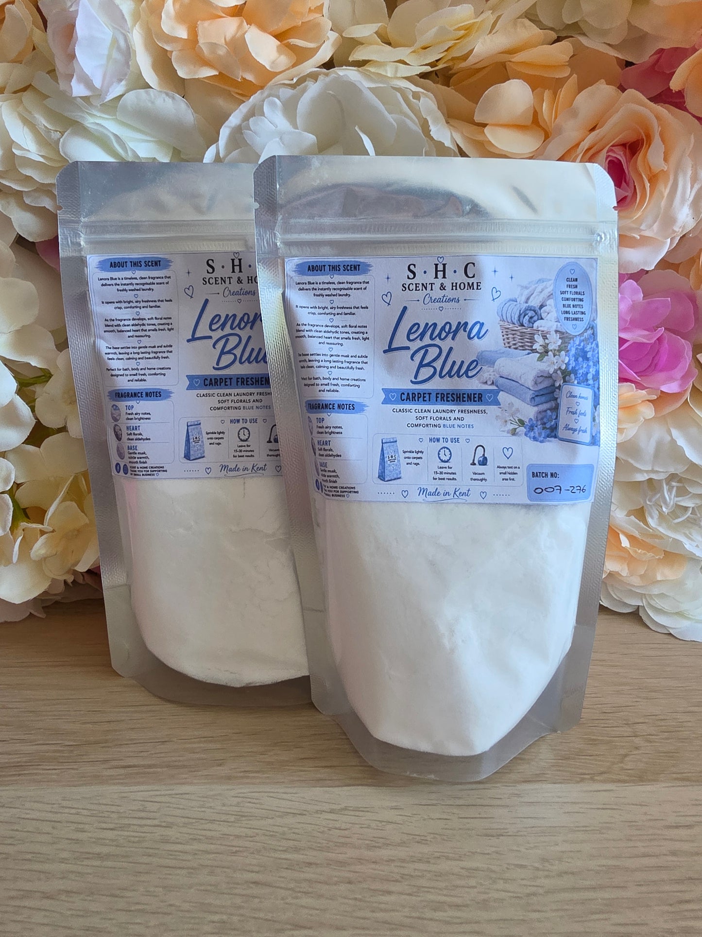Lenora Blue Carpet Freshener