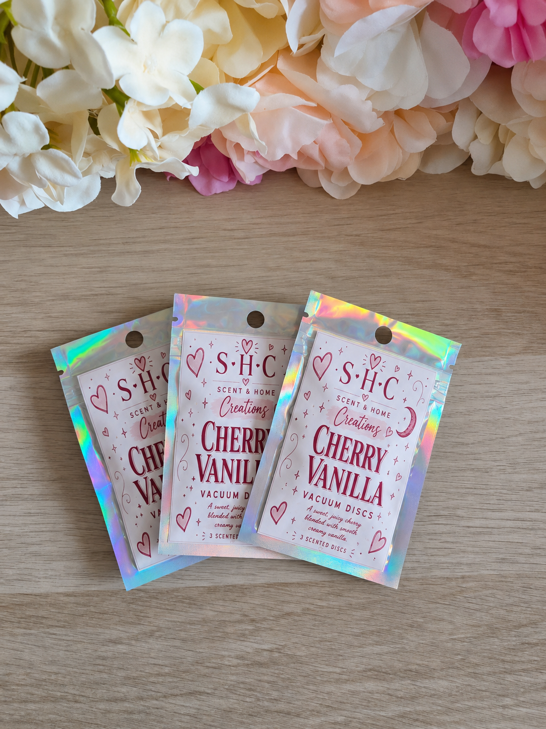 Cherry vanilla Vacuum Discs