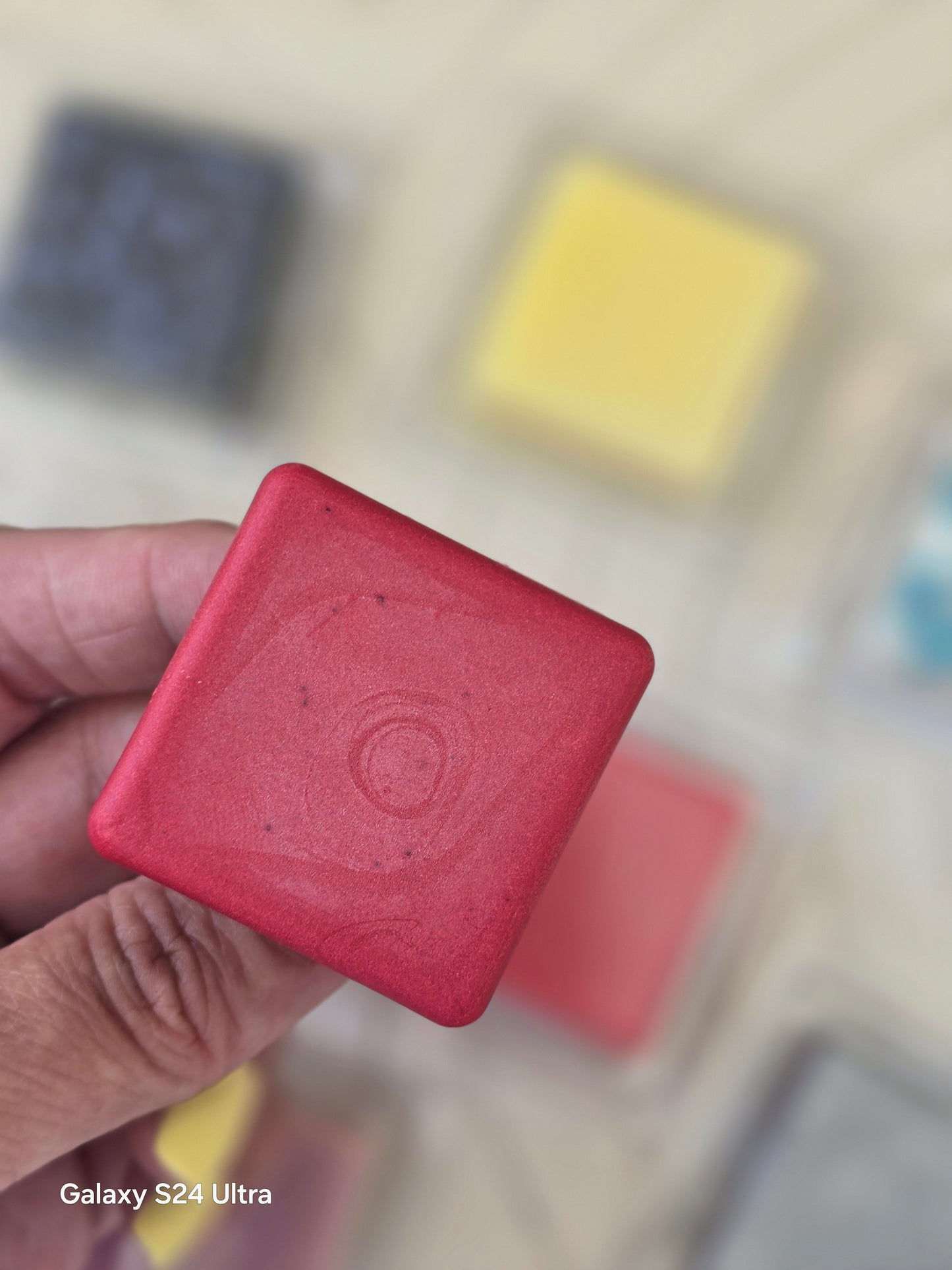 SQUARE WAX POTS