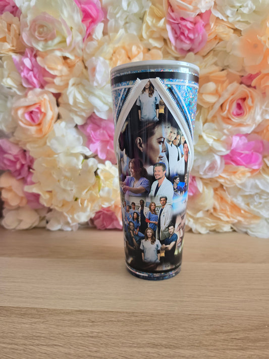 GREY'S ZIPPER TUMBLER