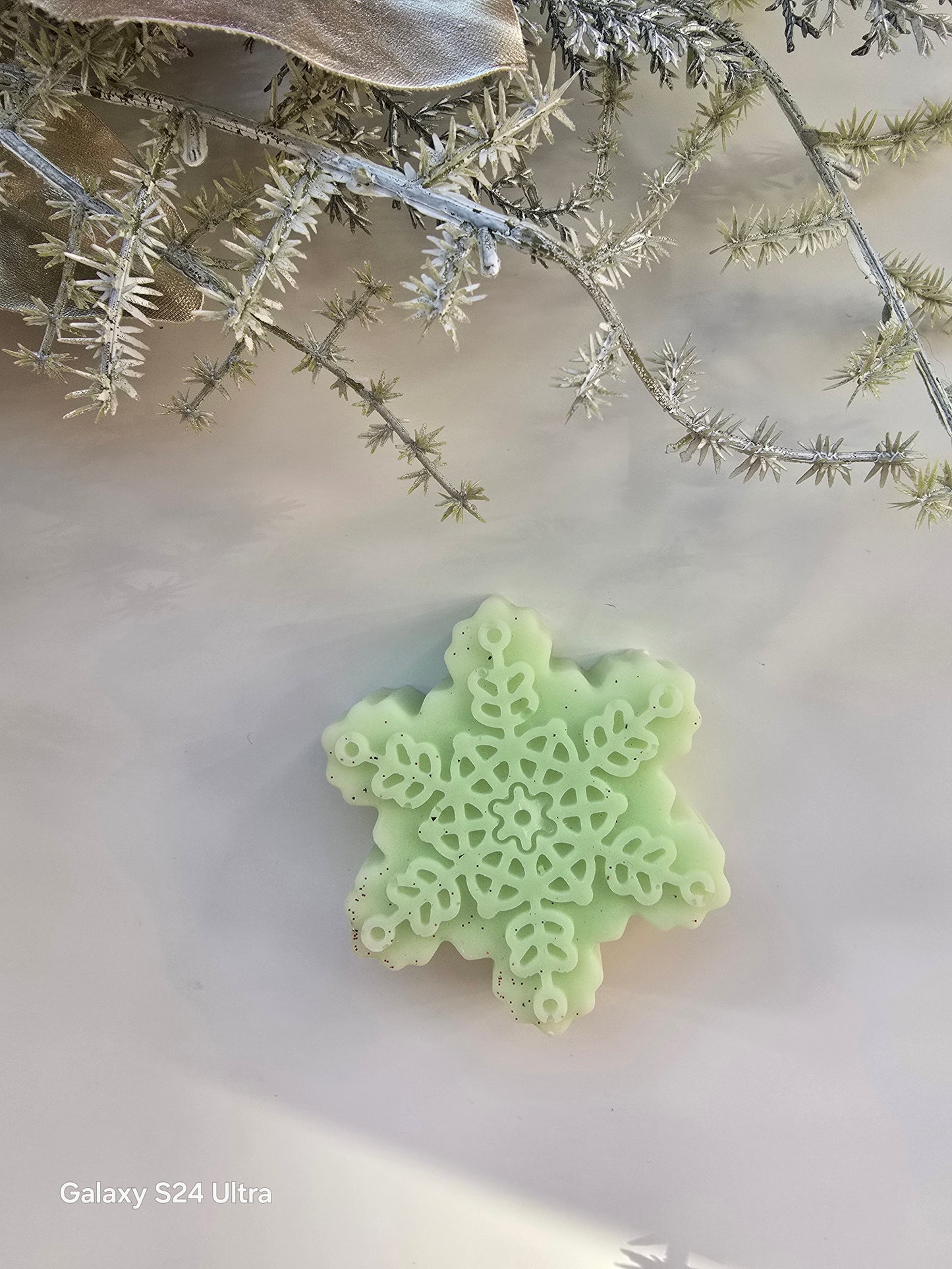 "MERRY CHRISTMAS YA FILTHY ANIMAL " SNOWFLAKE