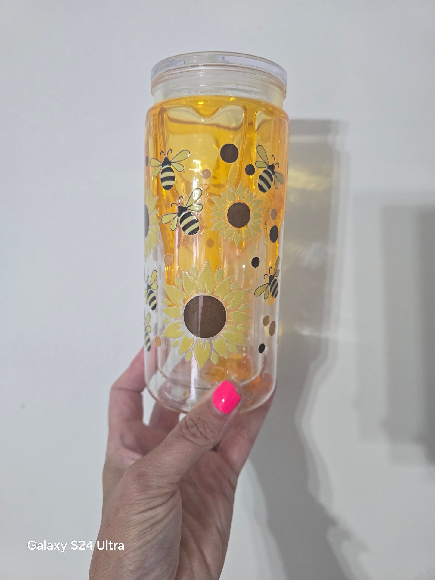 HONEY DRIP ACRYLIC CUP
