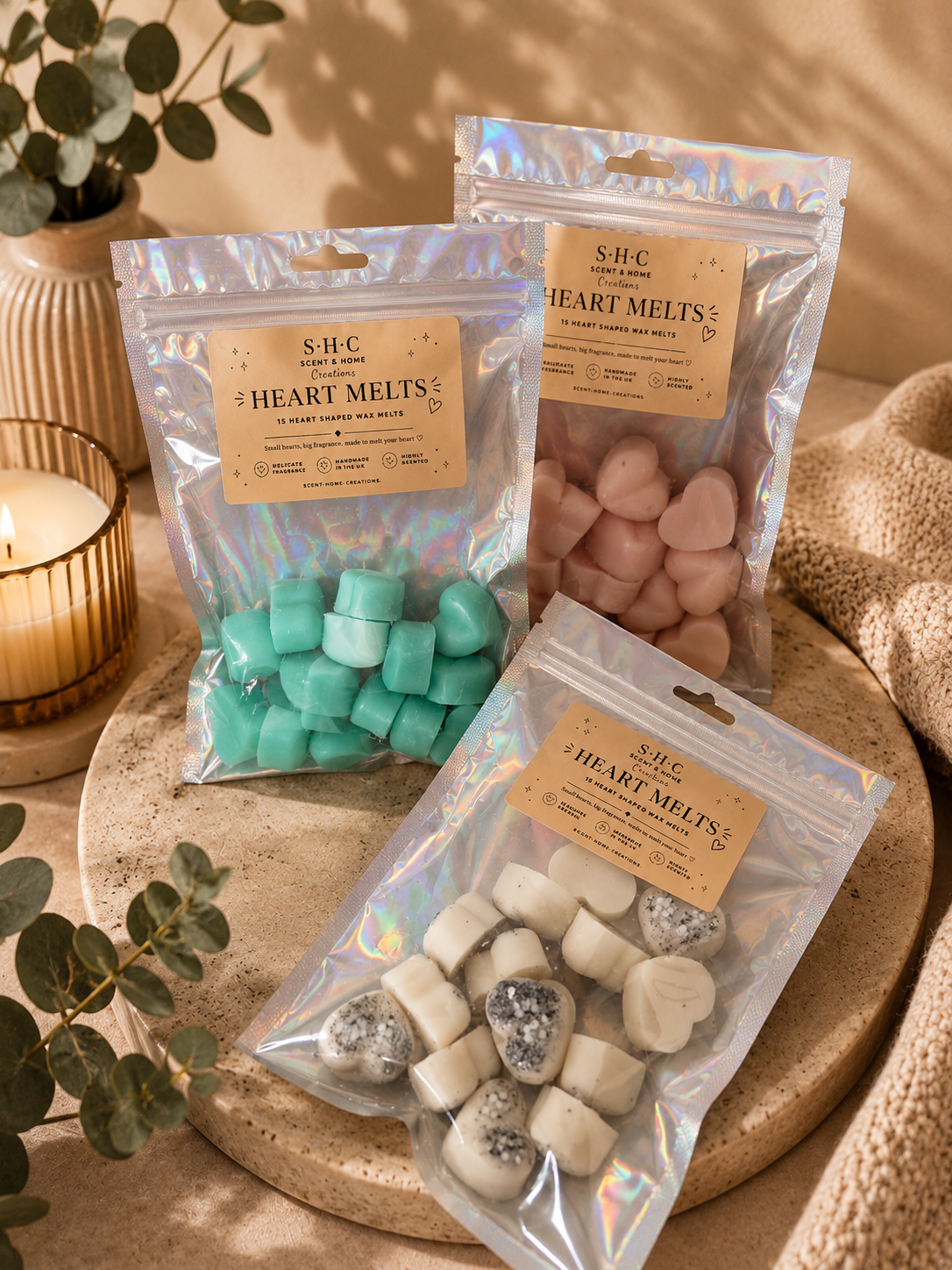Heart Melts Bag (15 hearts)