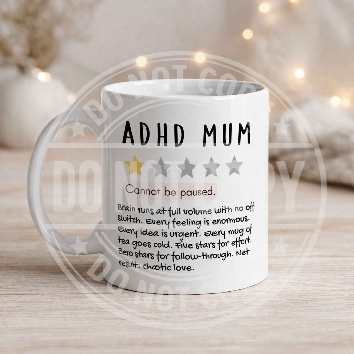 1 Star review Mugs