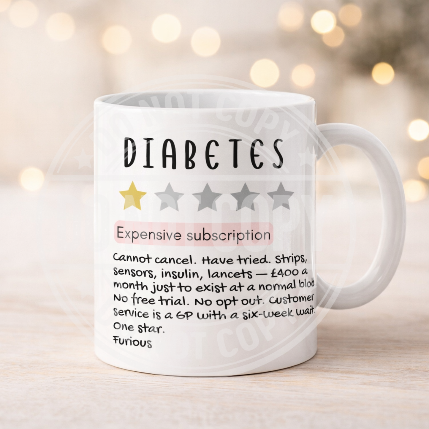 1 Star review Mugs