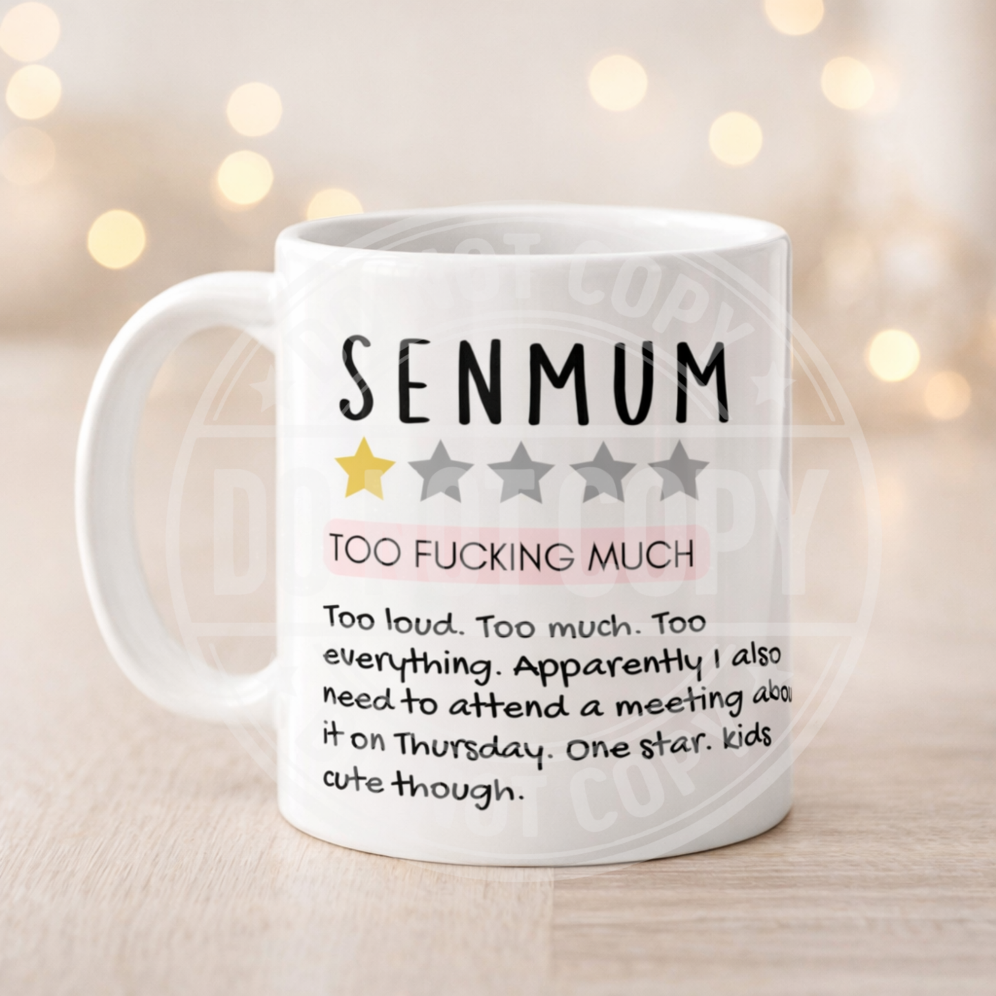 1 Star review Mugs