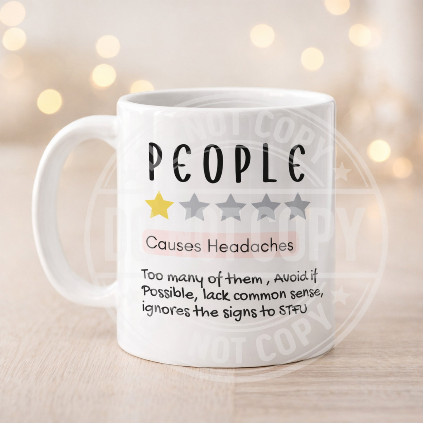 1 Star review Mugs