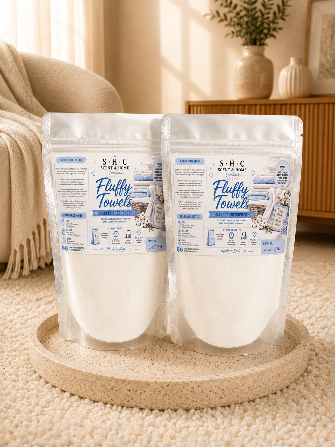 Fluffy Towels Carpet Freshener