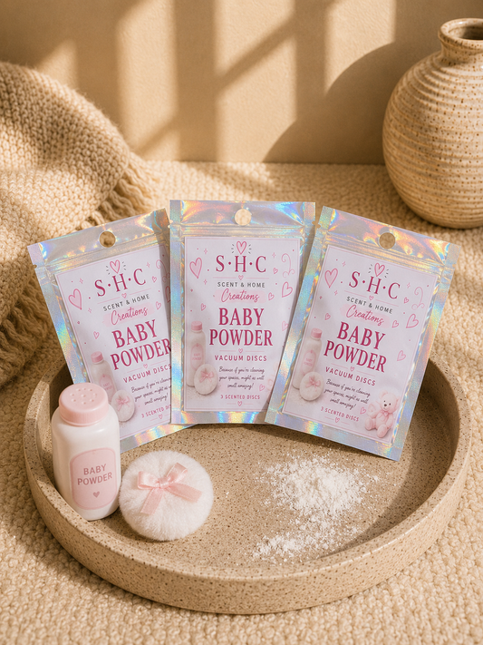 Baby Powder  Vacuum Discs