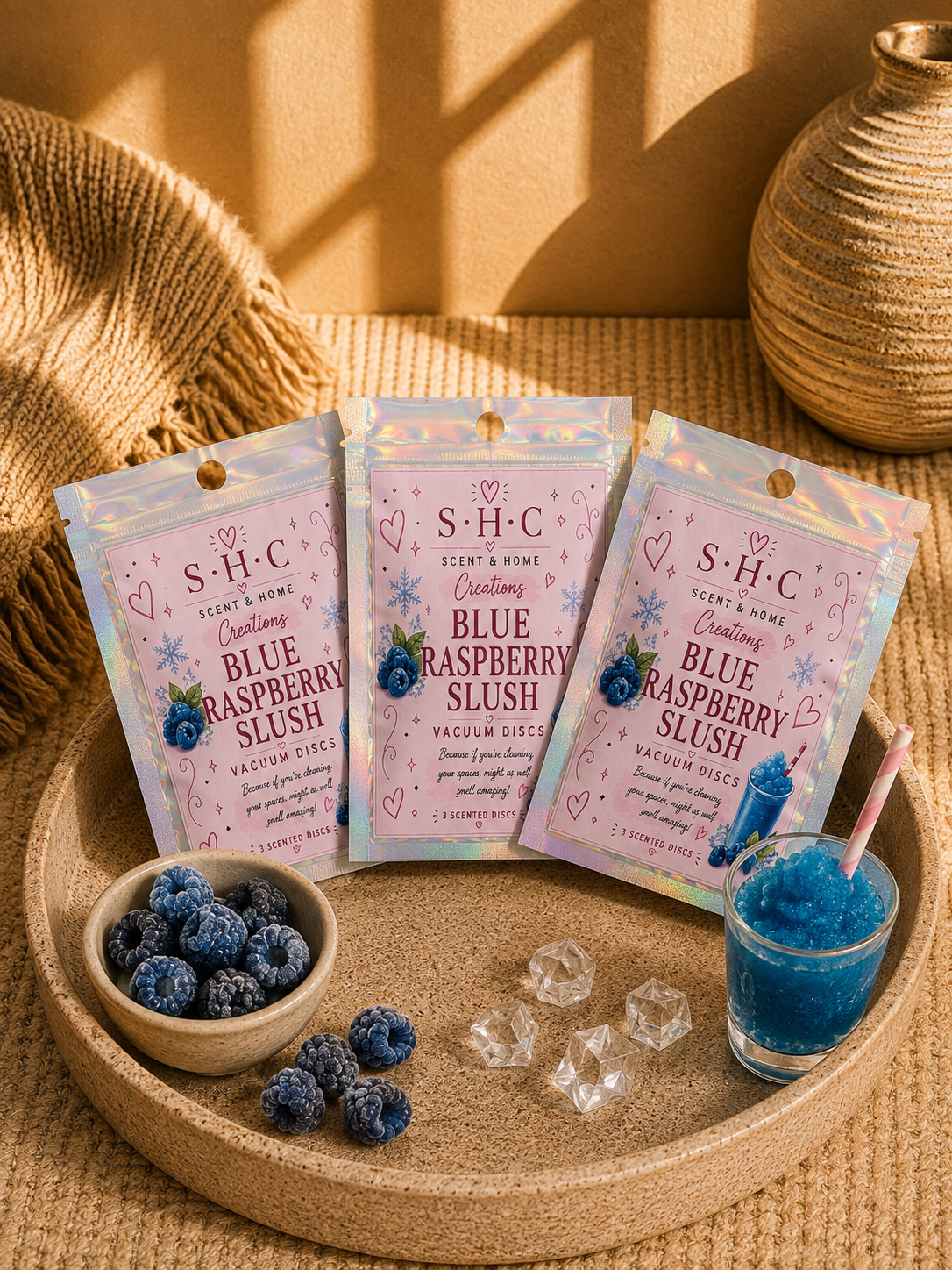 Blue Raspberry Slush   Vacuum Discs