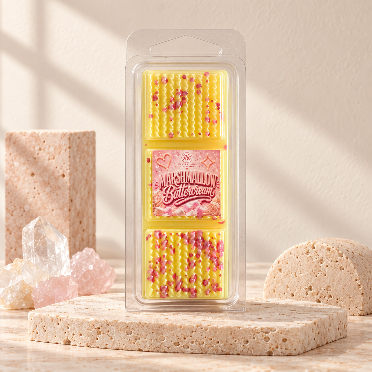 Marshmallow Buttercream Snap Bar