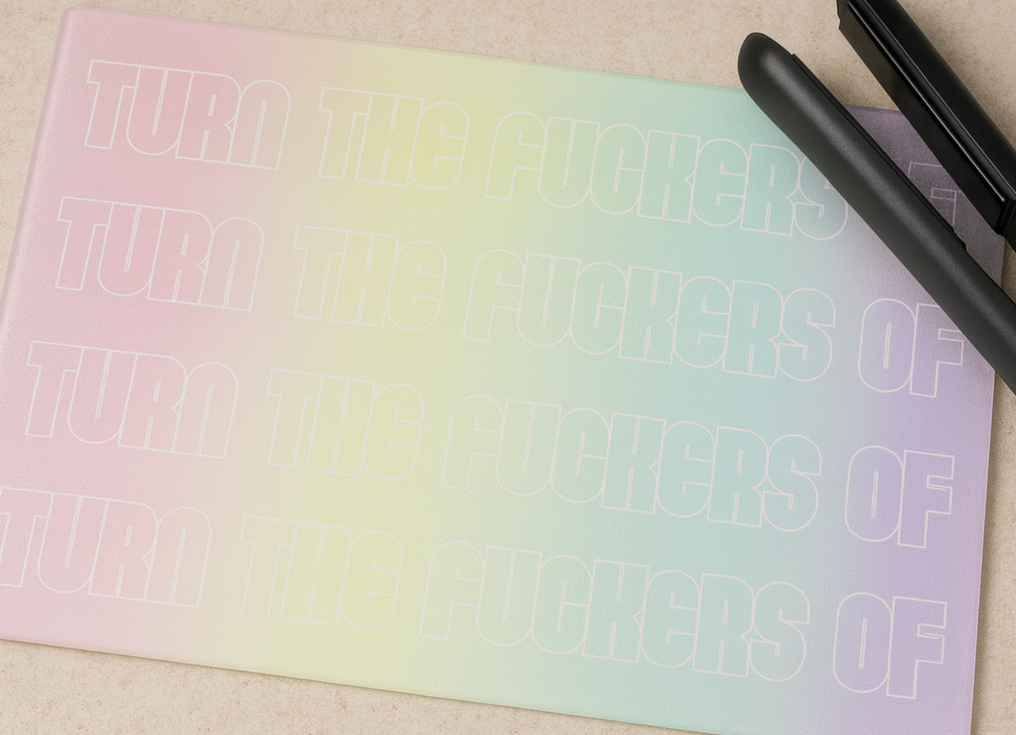 Glass Hair Straightener Boards