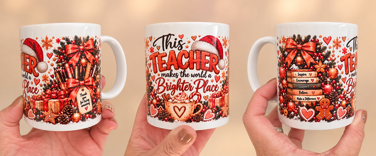 Teacher Christmas Mug