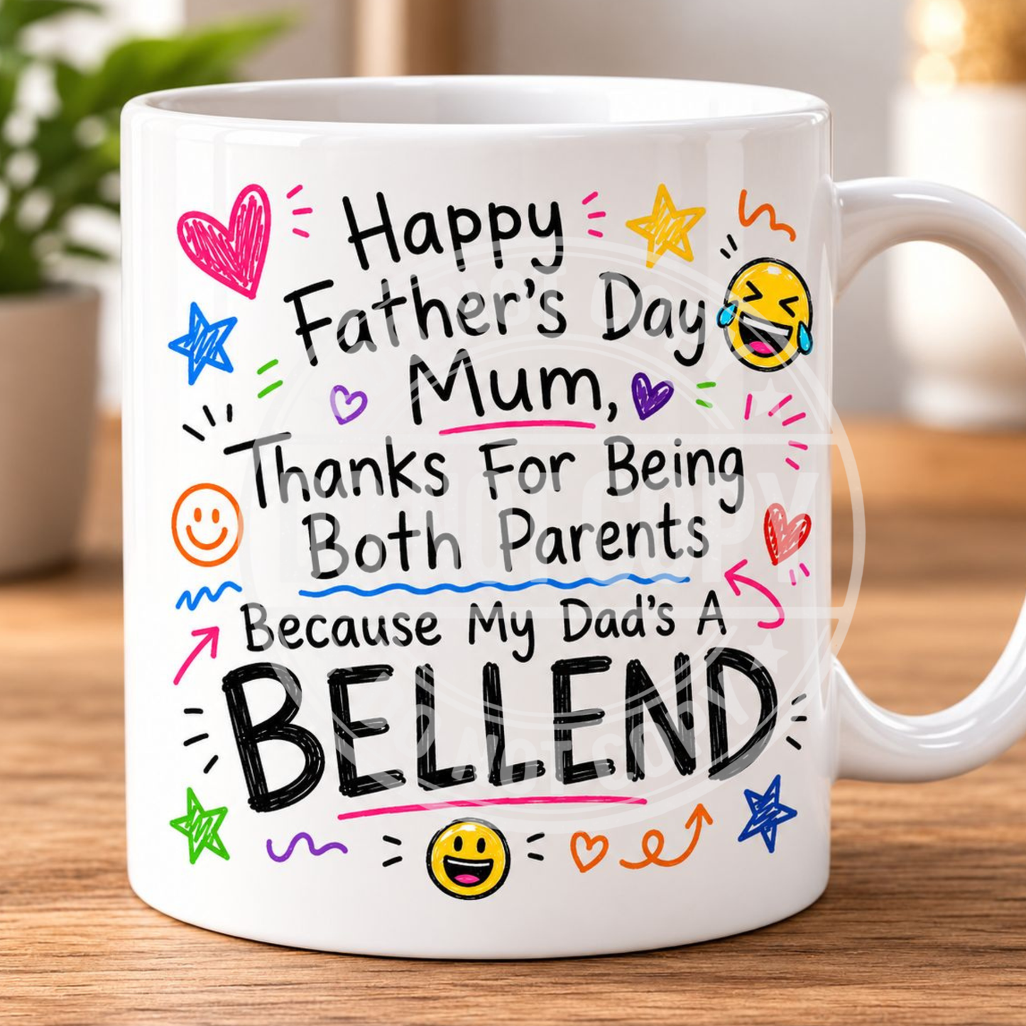 Father's Day Bellend Mug