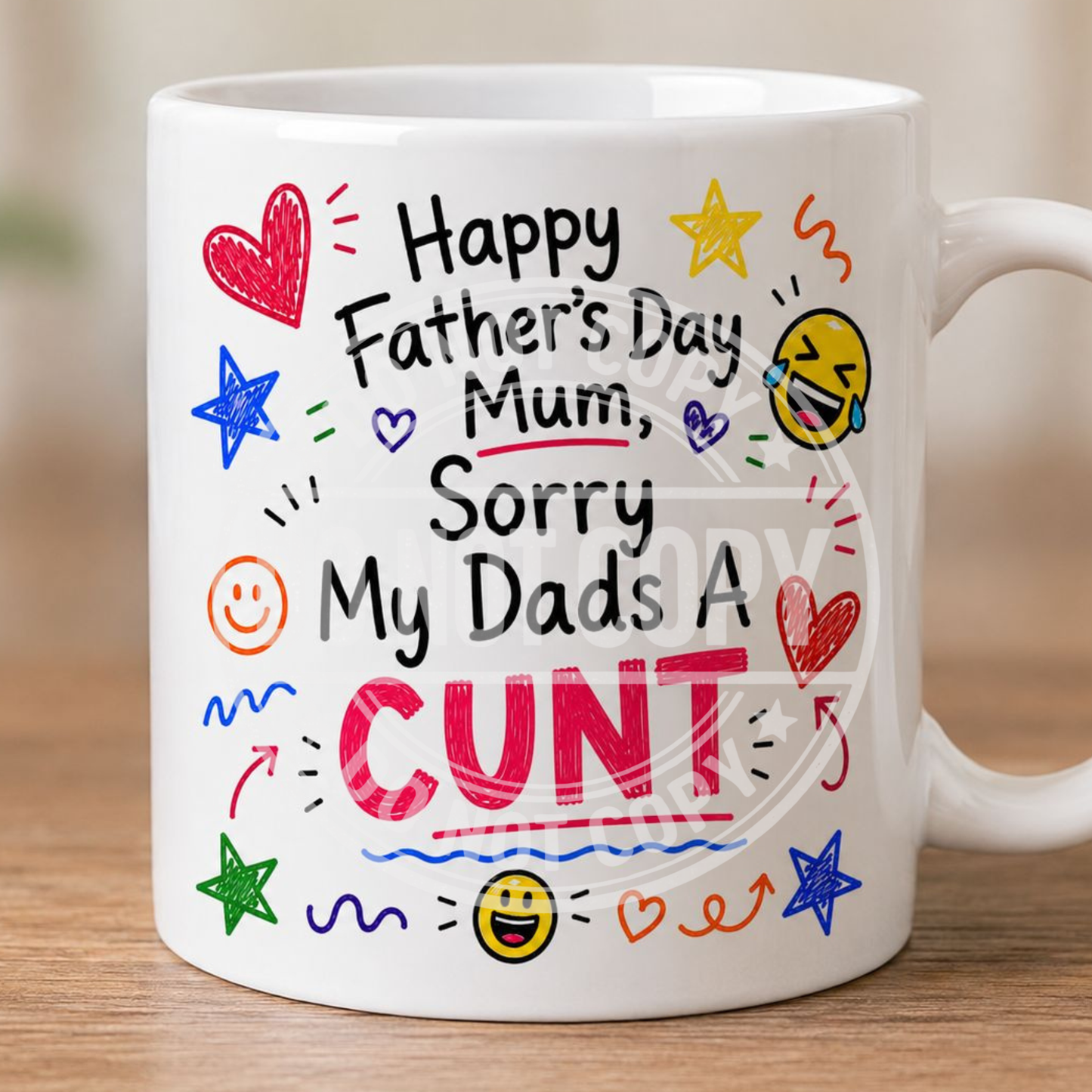 Father's Day C@@t Mug
