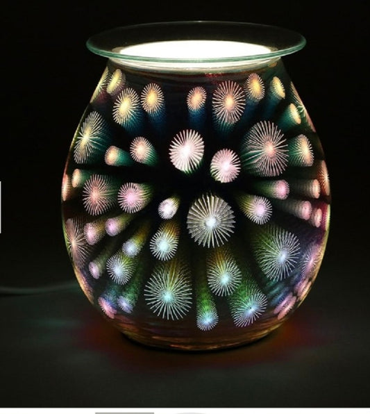 3D STARBURST   LIGHT UP ELECTRIC BURNER