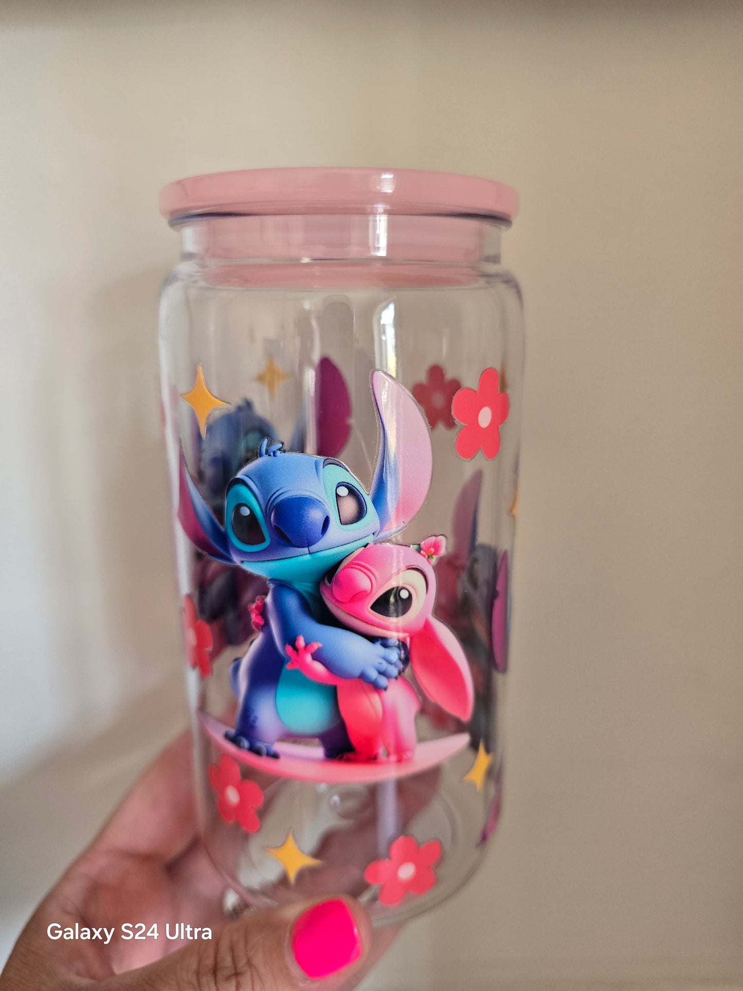 STITCH 16OZ ACRYLIC CUP