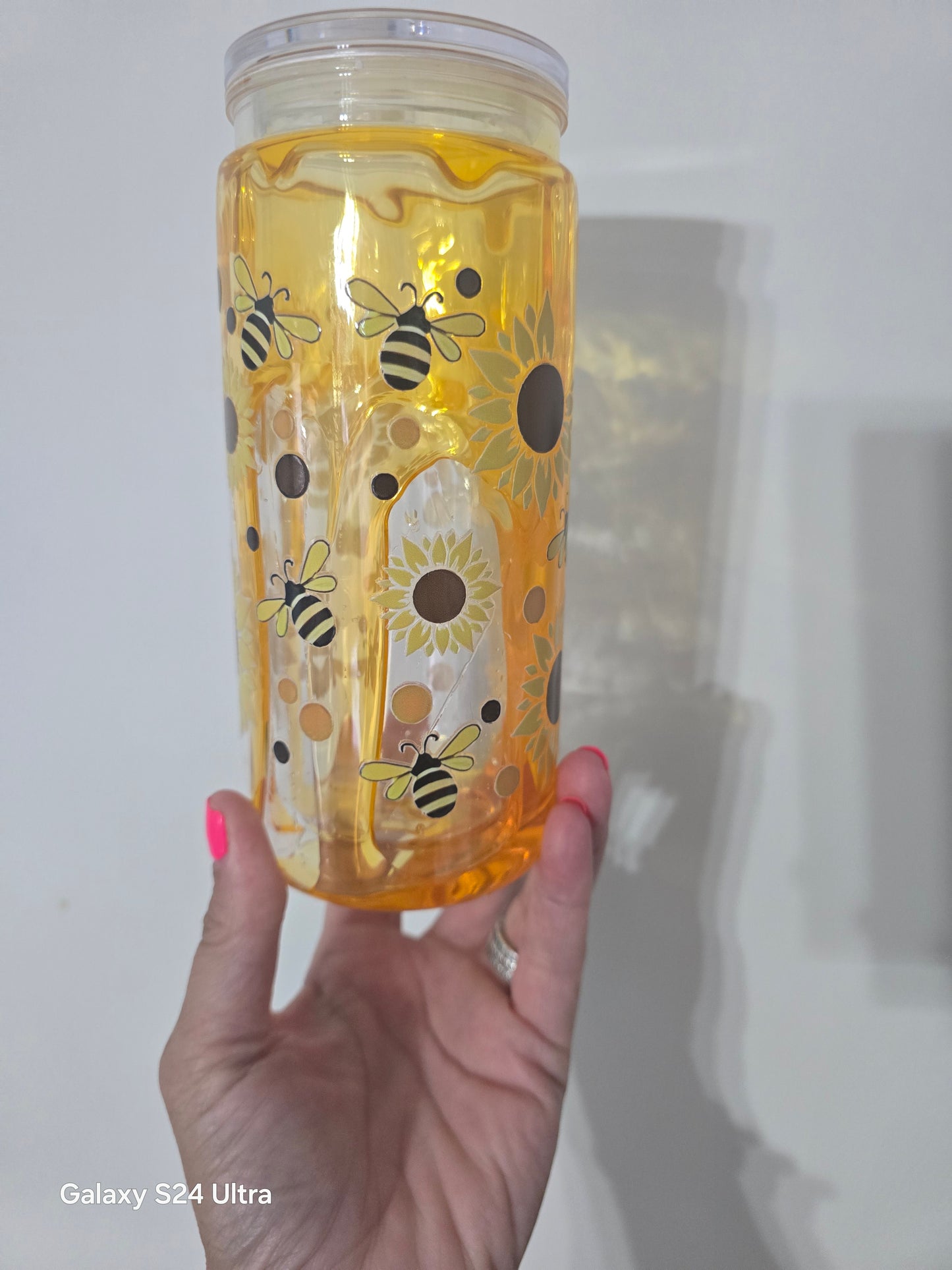 HONEY DRIP ACRYLIC CUP