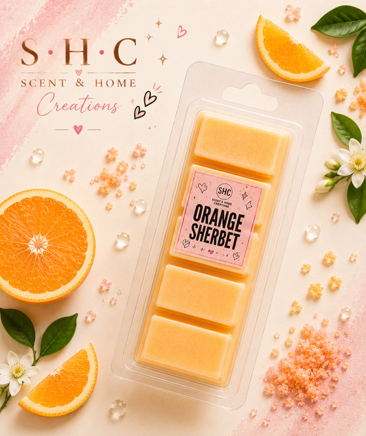 Orange Sherbet Snap Bar