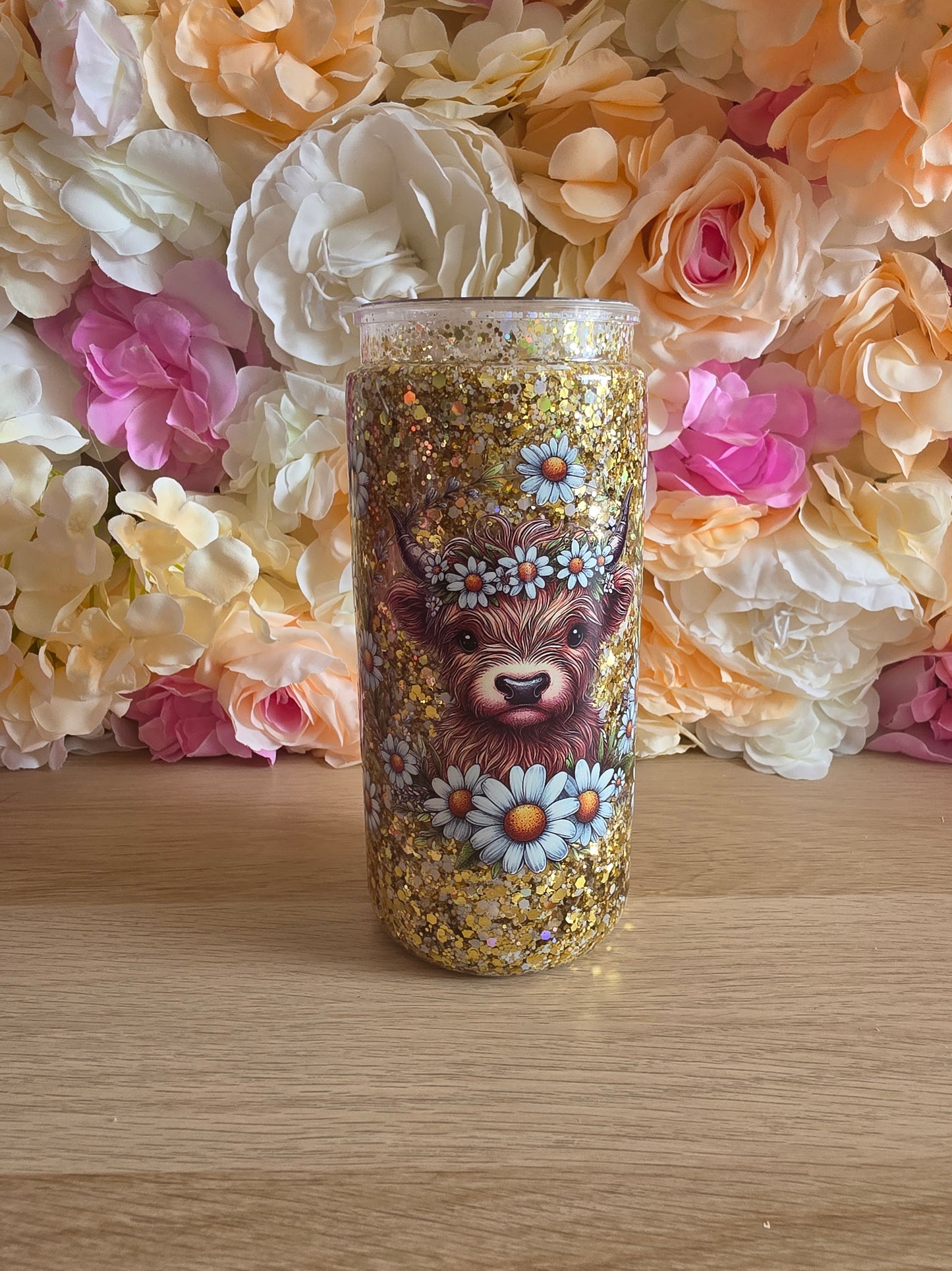 Highland Cow Sow Globe