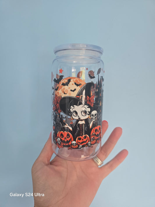 BETTY  16OZ ACRYLIC CUP SLIGHTLY OUT OF LINE