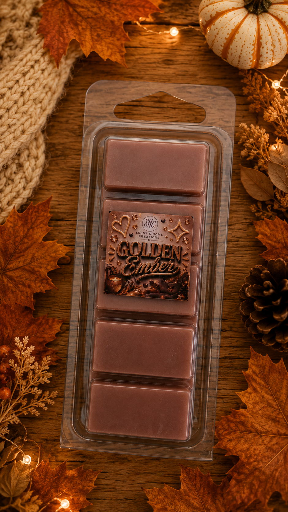 Golden Ember Snap Bar