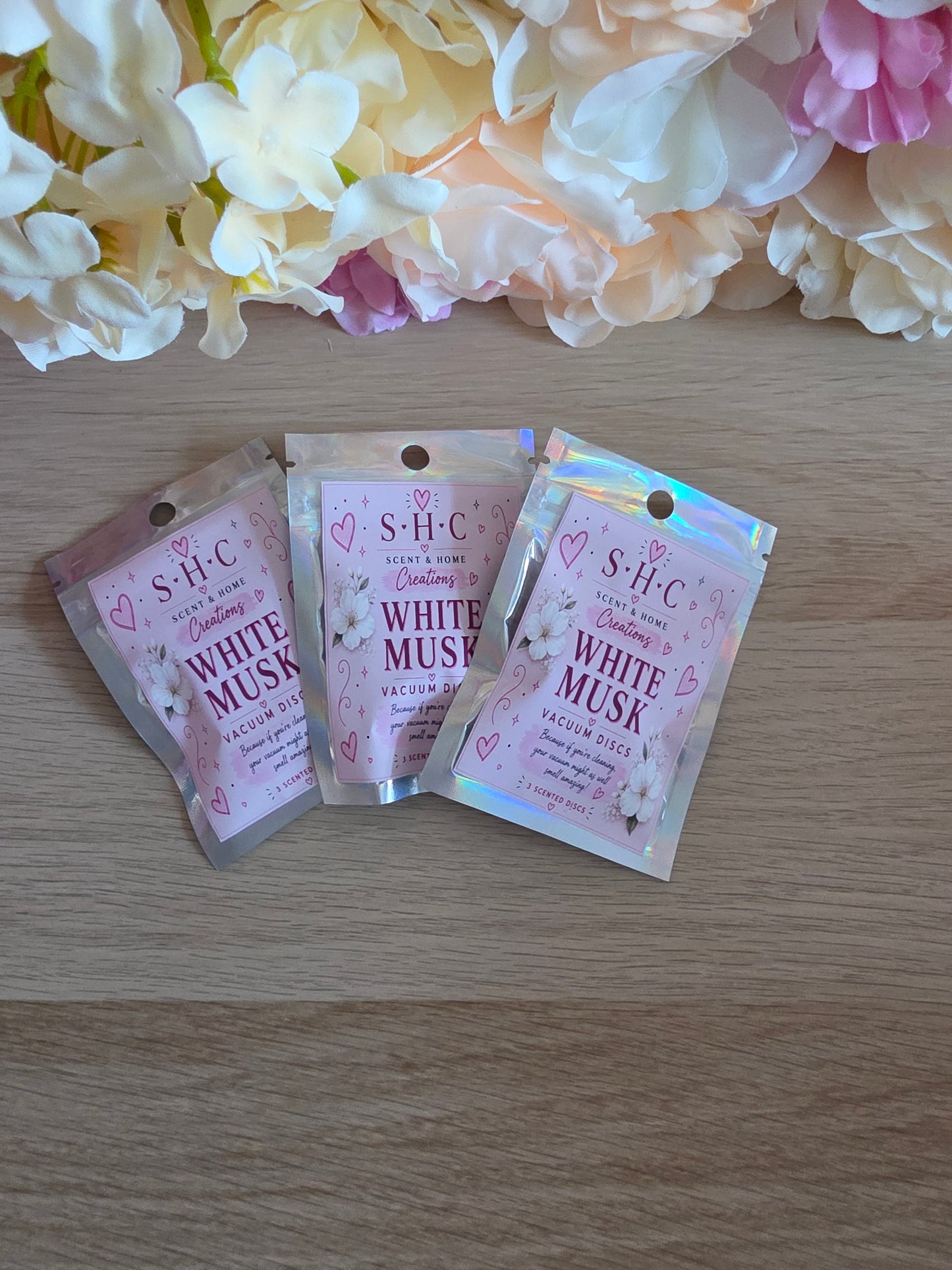 White Musk  Vacuum Discs