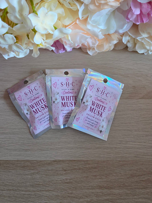 White Musk  Vacuum Discs