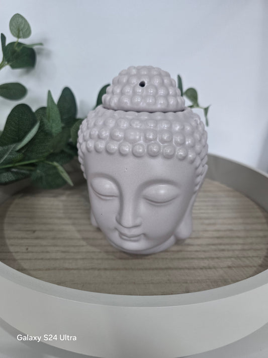 GREY BUDDHA HEAD BURNER