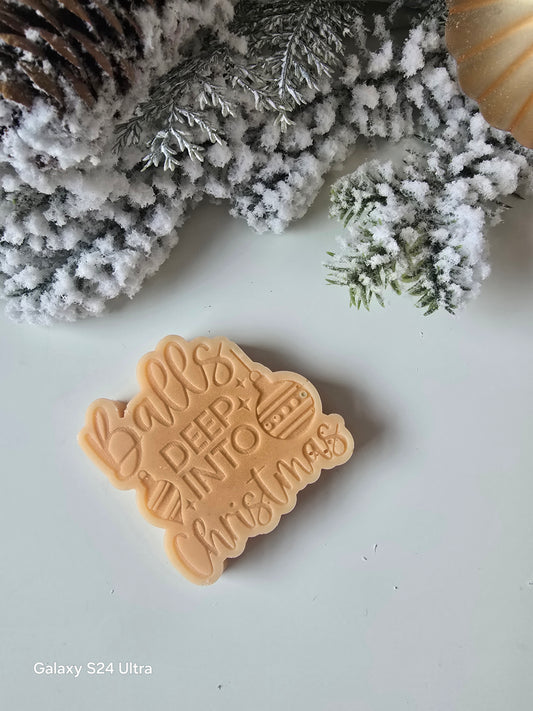 "GINGERBREAD " BALLS DEEP INTO CHRISTMAS