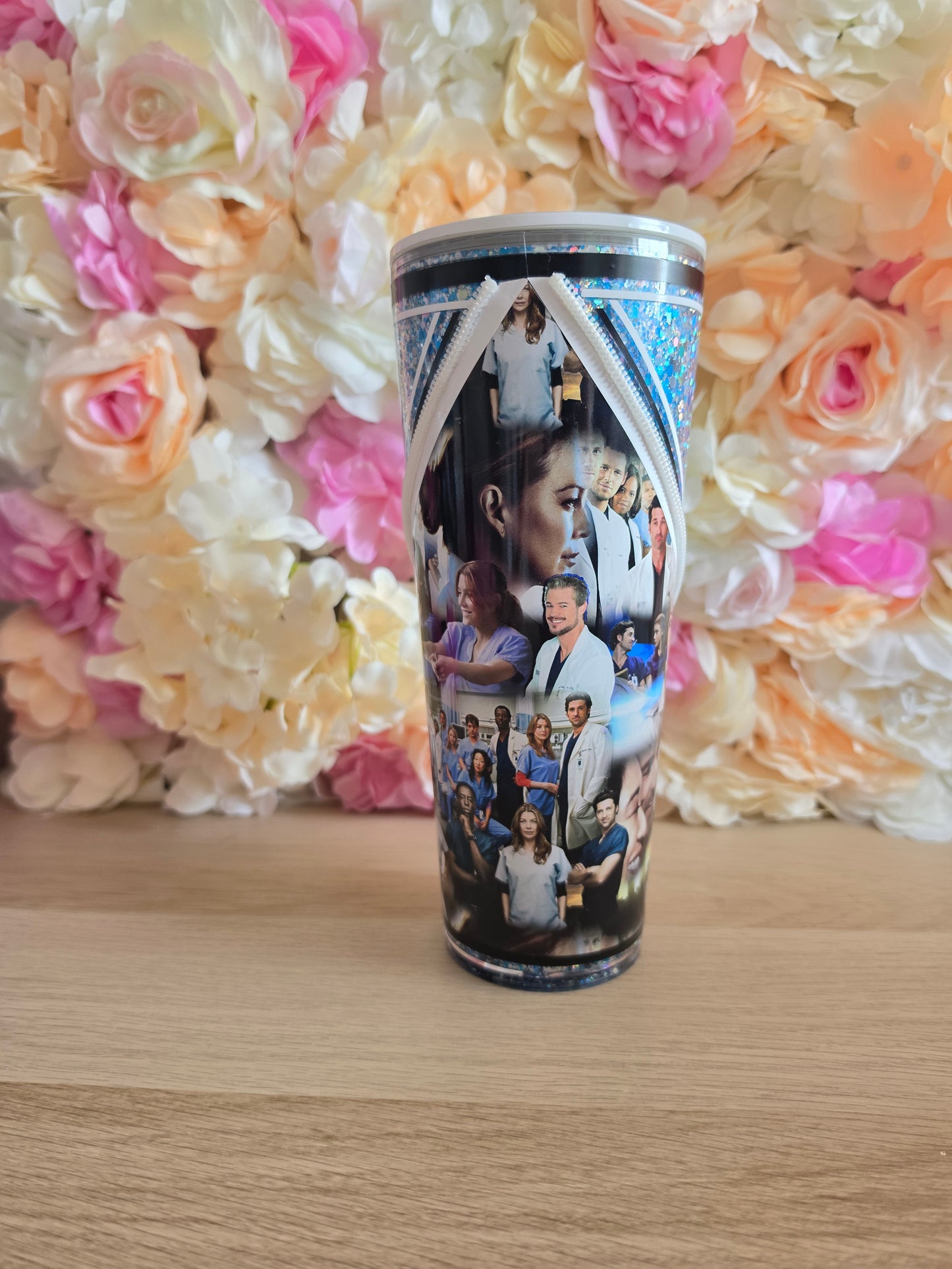 GREY'S ZIPPER TUMBLER