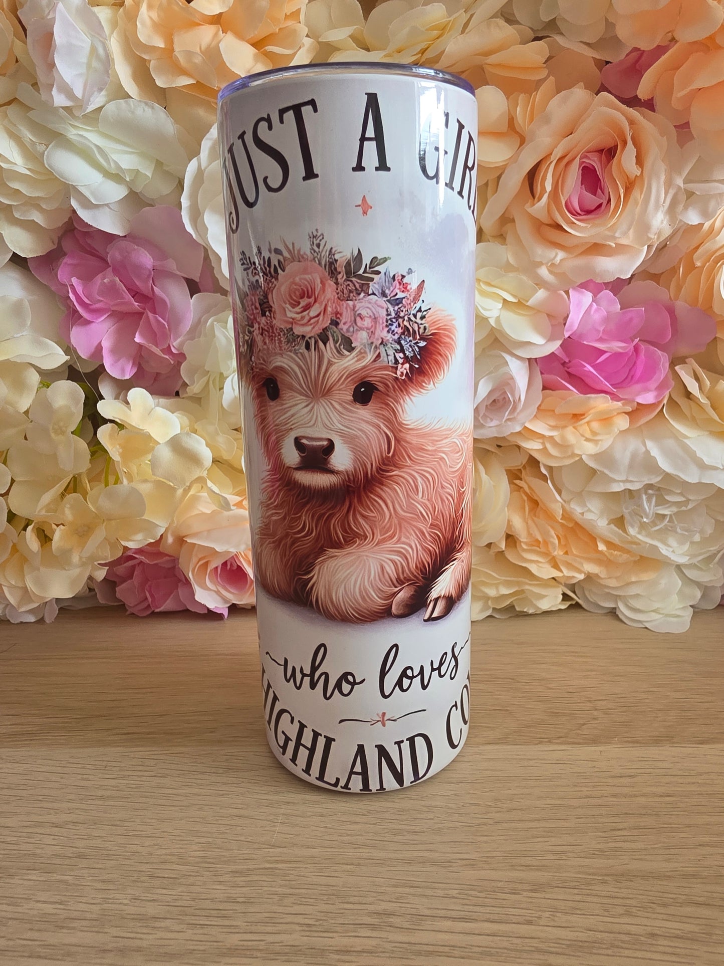 Highland Cow Tumbler  * Please Read*