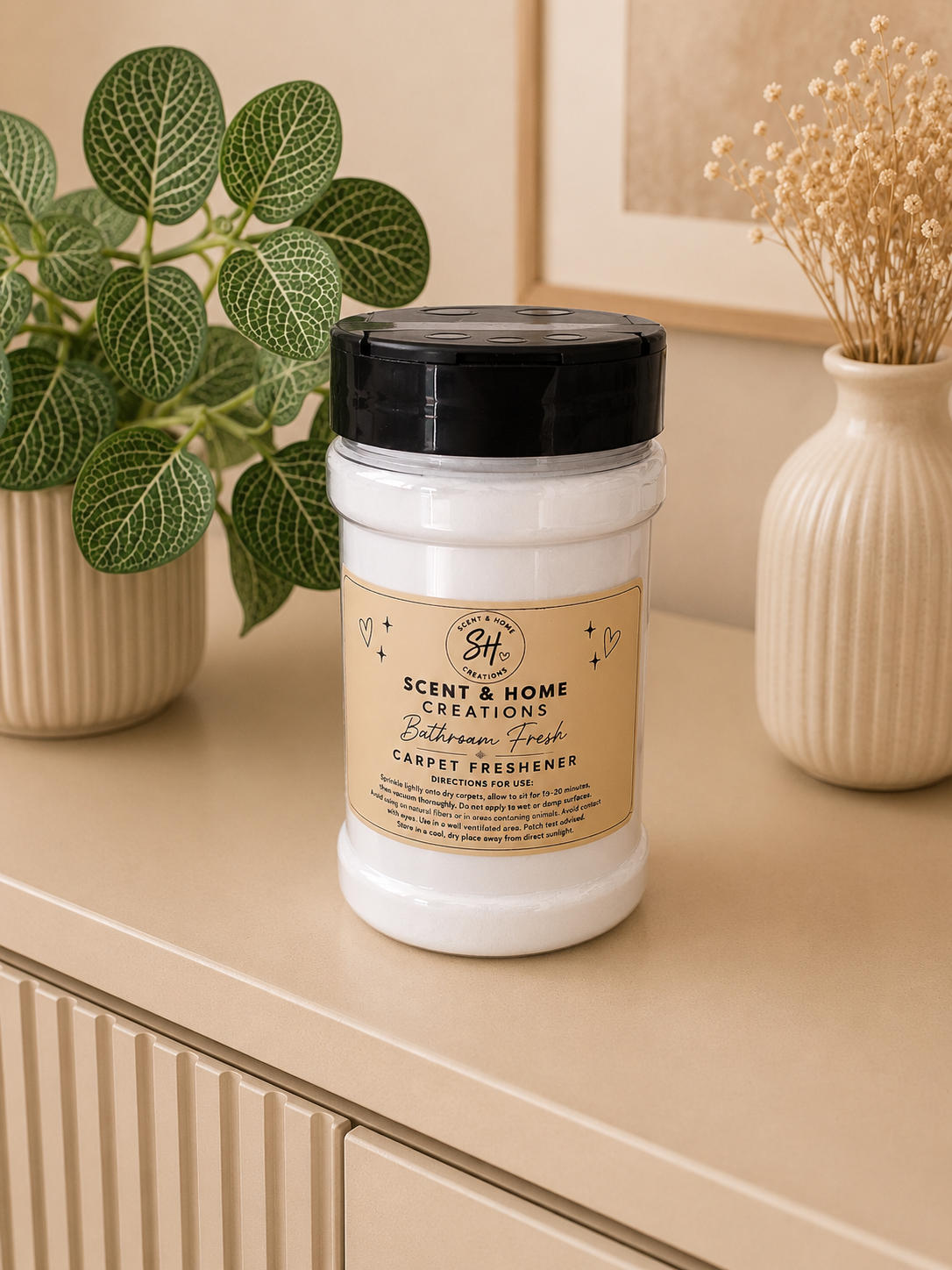 Bathroom Fresh  Shaker Carpet Freshener