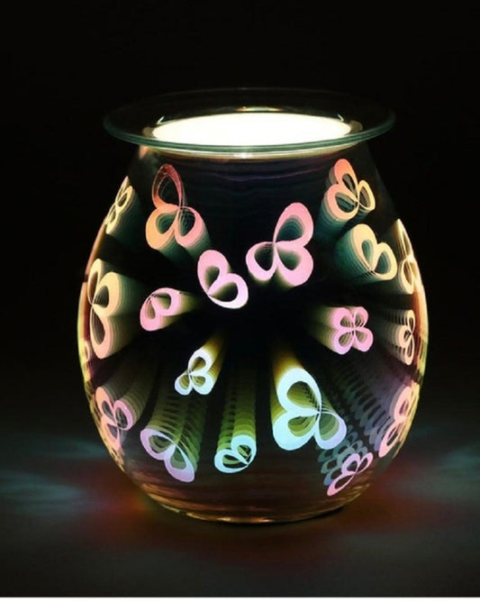 3D FLOWER PETAL LIGHT UP ELECTRIC BURNER