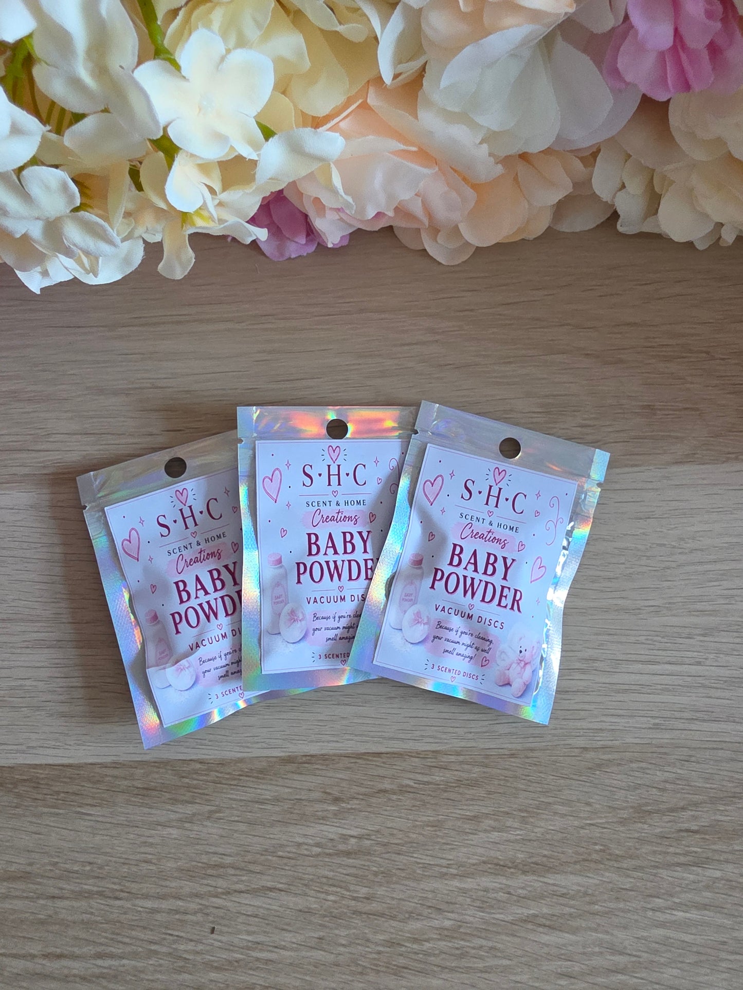 Baby Powder  Vacuum Discs