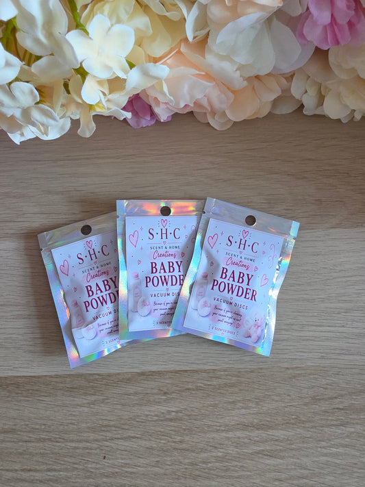 Baby Powder  Vacuum Discs