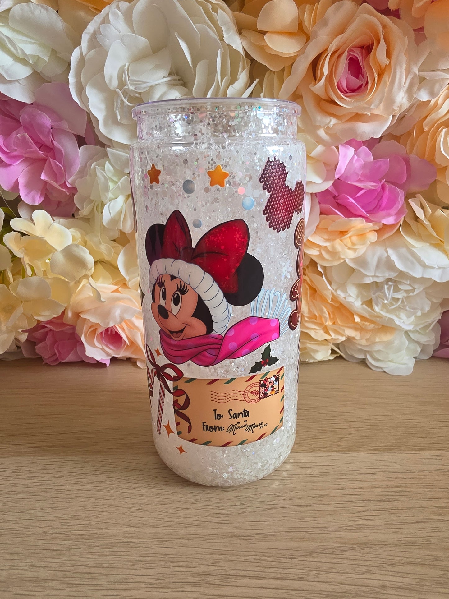 Mick Christmas Snow Globe cup