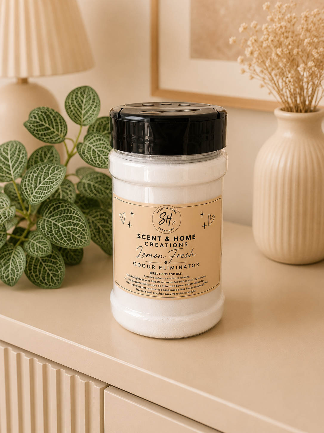 Lemon Fresh   Shaker Carpet Freshener