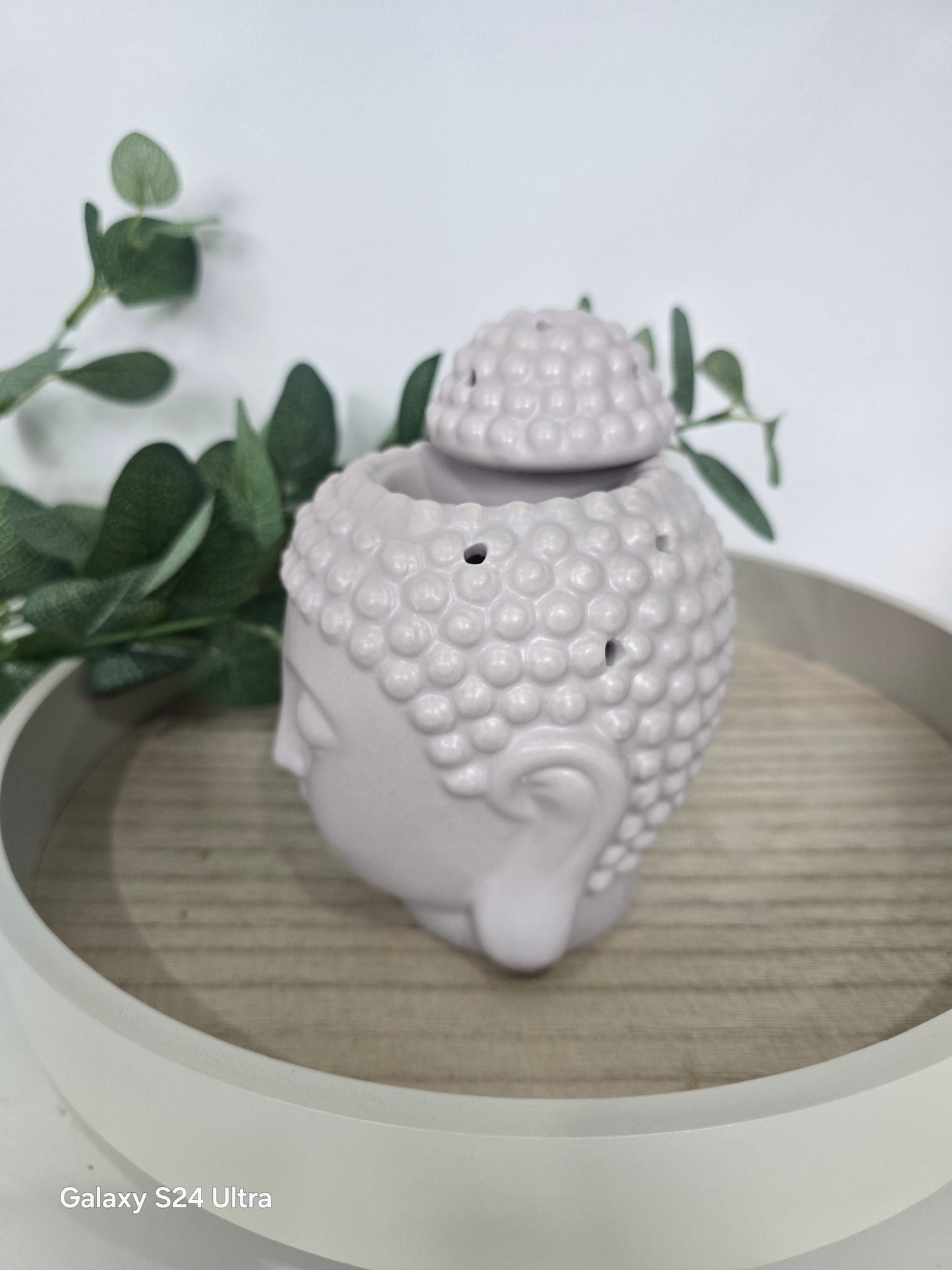GREY BUDDHA HEAD BURNER