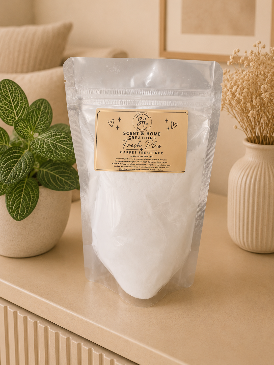 Fresh Plus  Carpet Freshener Bag