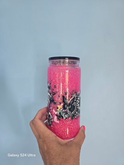 DRINK UP BITCHES SNOWGLOBE ACRYLIC CUP