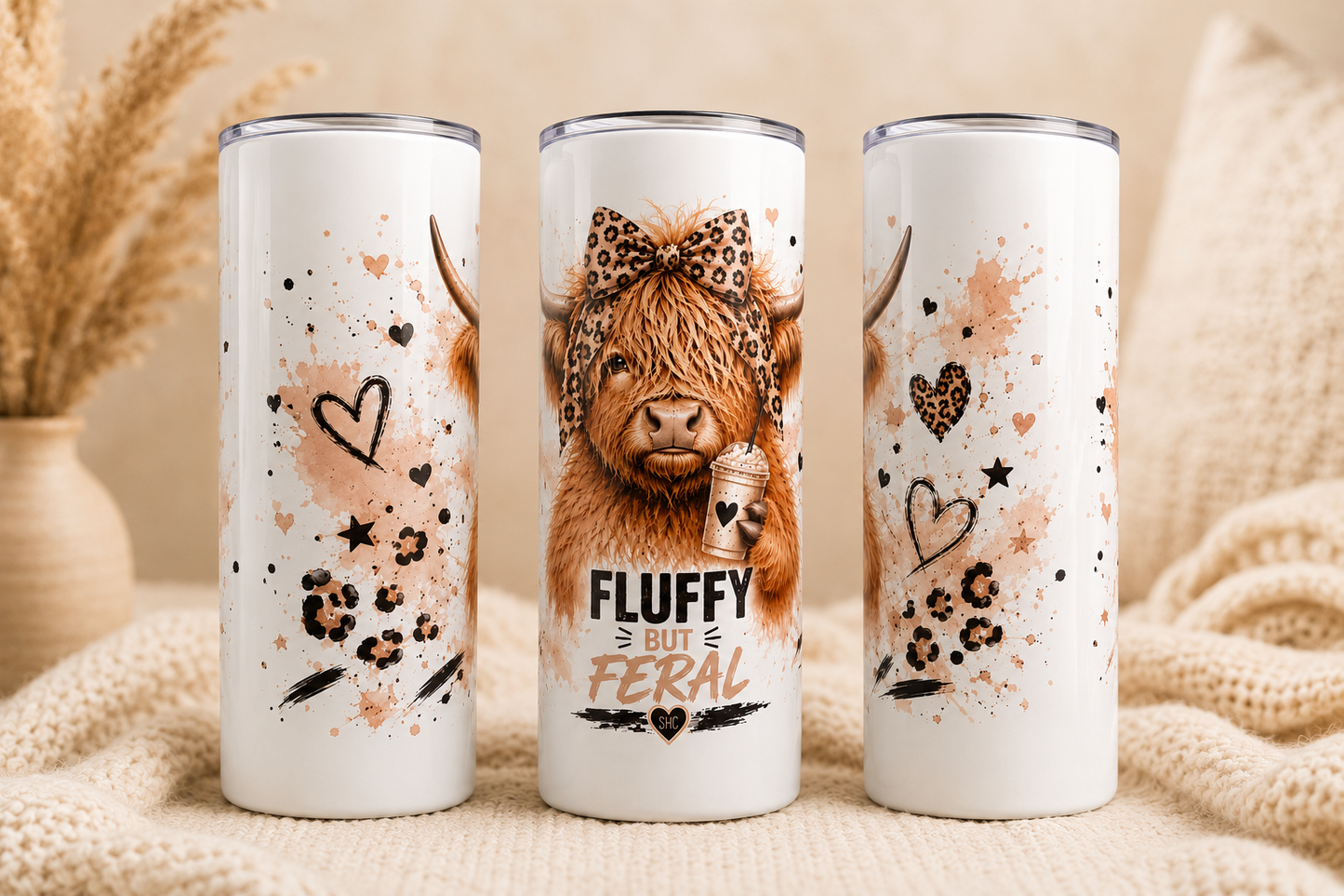 🤎 Fluffy But Feral 20oz Tumbler